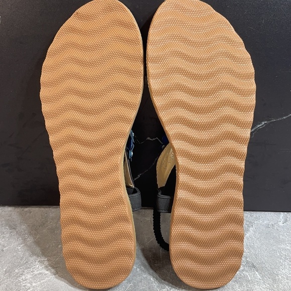 Siketu Floral Sandal R-700-3 Black Size 10.5m - Picture 9 of 9